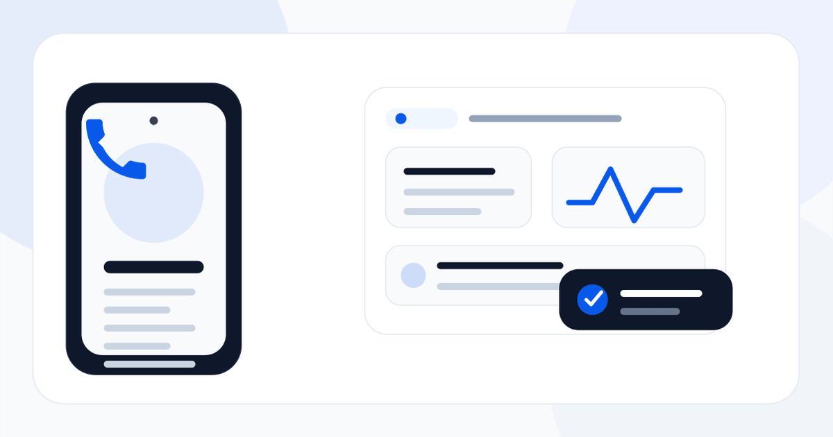 AI receptionist app for iOS and Android answering business calls