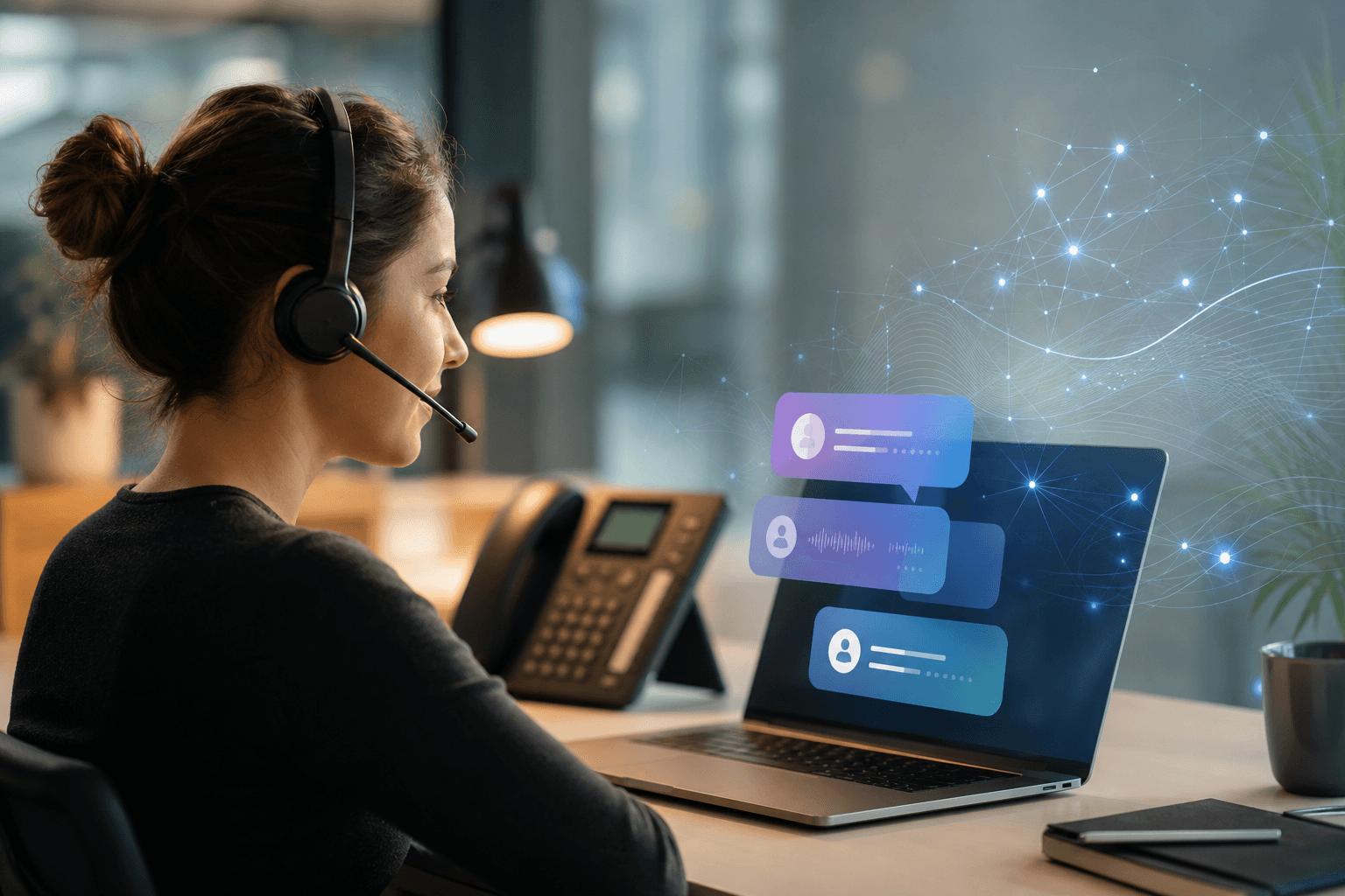 AI phone agent workflow example for small businesses