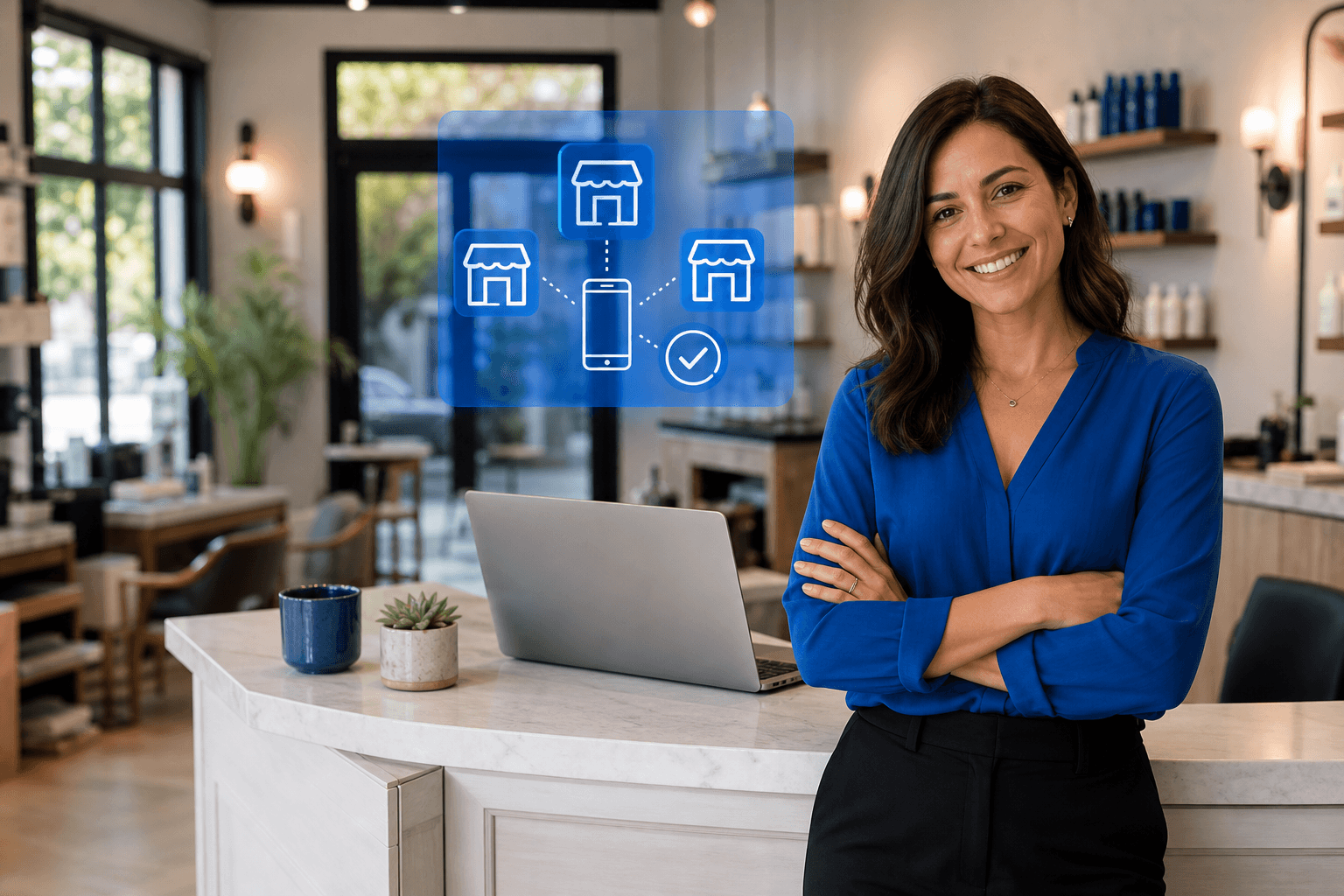 AI call center for small business workflow example for small businesses