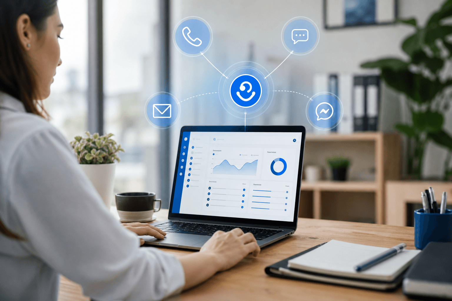 contact center workflow example for small businesses