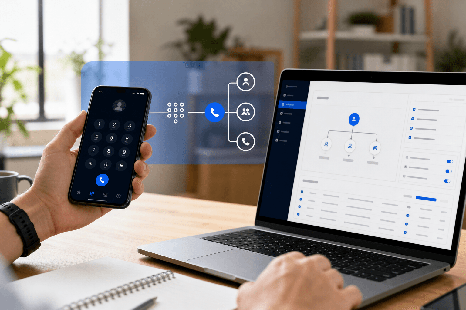 IVR workflow example for small businesses